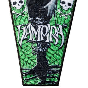 Kreeps Accessories - Vampira Iron On Patch Vampire Bride Goth Horror Kreeps Accessories - Vampira Iron On Patch Vampire Bride Goth Horror